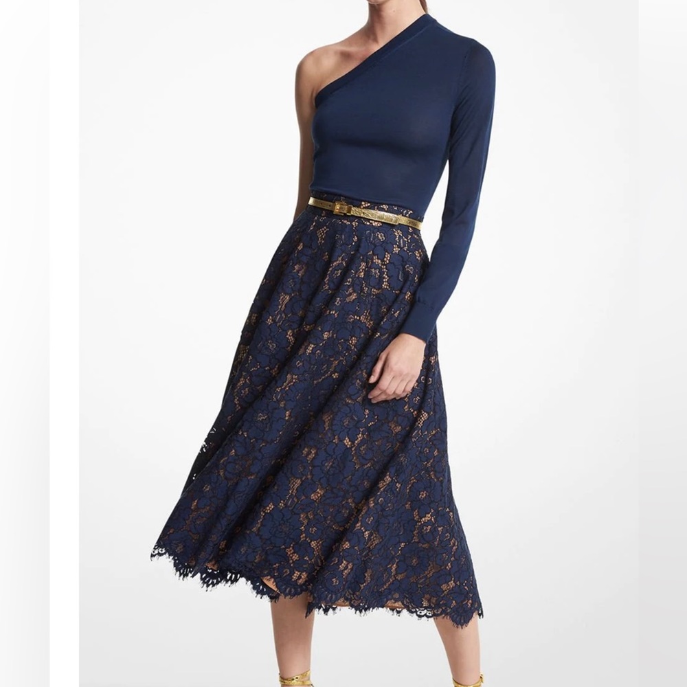 Michael kors collection lace skirt